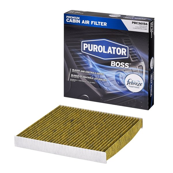 Purolator Purolator PBC36156 PurolatorBOSS Premium Cabin Air Filter w Febreze PBC36156